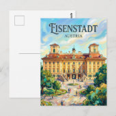 Palais Esterházy Österreich Postkarte (Vorne/Hinten)