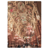 Palais Garnier Oper. Paris. Frankreich. Klemmbrett (Rückseite)