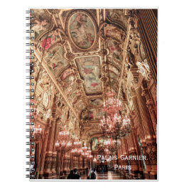 Palais Garnier Oper. Paris. Frankreich. Notizblock