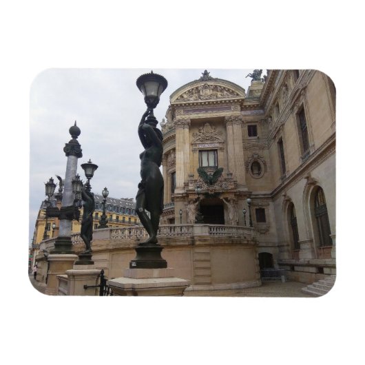 Palais Garnier. Paris. Frankreich. Magnet (Horizontal)