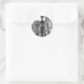 Palais Garnier. Paris. Frankreich. Runder Aufkleber (Tasche)