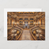 Palais Garnier Postkarte (Vorne/Hinten)