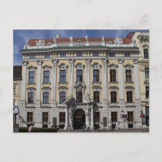 Palais Kinsky Postkarte (Vorderseite)