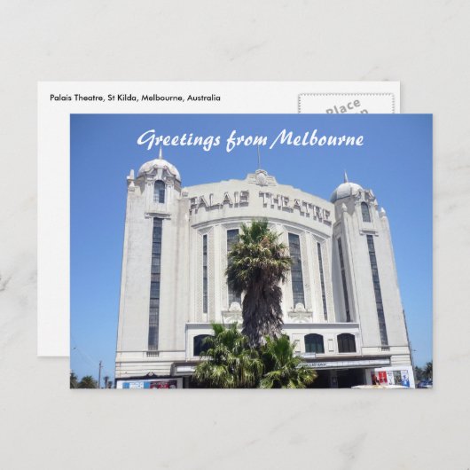 Palais Postkarte (Vorne/Hinten)