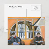 Palais Royal Pals: PARIS Postkarte (Vorne/Hinten)
