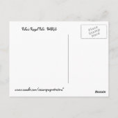 Palais Royal Pals: PARIS Postkarte (Rückseite)