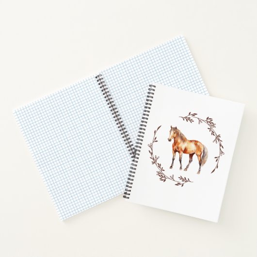 Palamino Horse Notebook Notizblock (Innenseite)