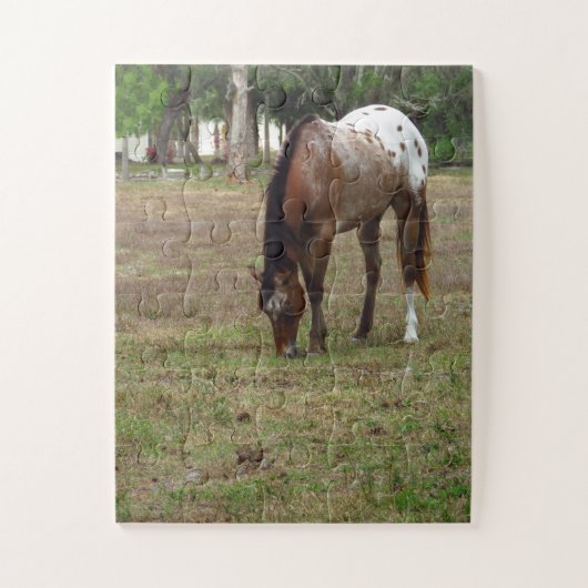 Palamino Pferdepuzzle Puzzle (Vertikal)