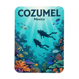 Palancar-Riff, Cozumel Mexiko Magnet