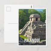 Palanque Mexiko Postkarte (Vorne/Hinten)
