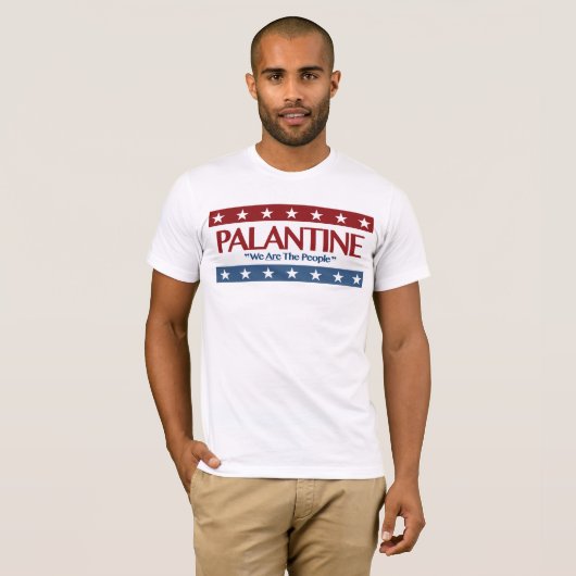 Palantine für Präsidenten T-shirt (Vorne ganz)