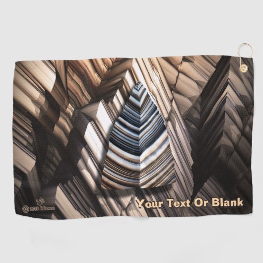 Paläolithik Golfhandtuch (Horizontal)