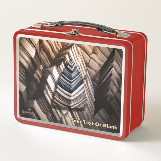 Paläolithik Metall Brotdose (Vorderseite)