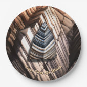 Paläolithik Pappteller (Vorderseite)