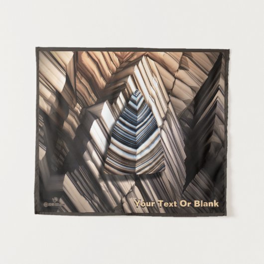 Paläolithik Wandteppich (Vorderseite (Horizontal))