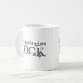 Paläontologe-Felsen Kaffeetasse (Vorderseite Links)