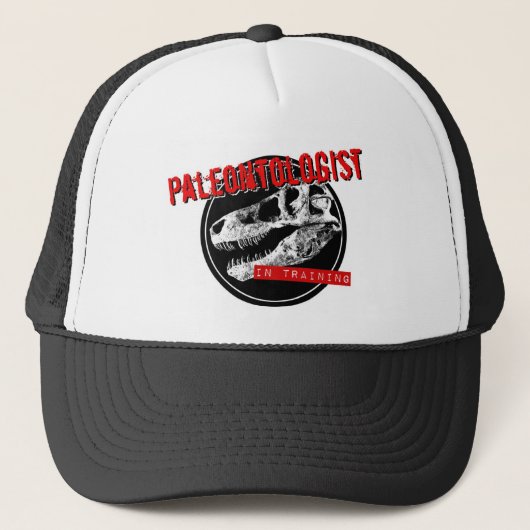 PALÄONTOLOGE im Training Truckerkappe (Vorderseite)