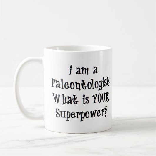 Paläontologe Kaffeetasse (Links)