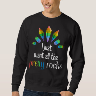Paläontologe Rock Collector Geologist Colorful G Sweatshirt