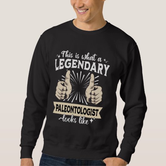Paläontologe Sweatshirt (Vorderseite)