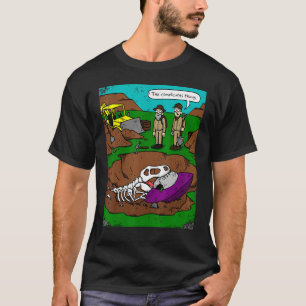 Paläontologe Witz für Männer Frauen und Kinder Din T-Shirt