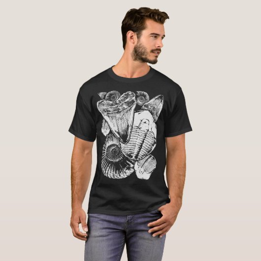 Paläontologie der FossilienjagdFossilien S2 (1) T-Shirt (Vorne ganz)