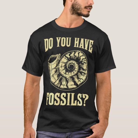 Paläontologie der FossilienjagdFossilien S2 (76) T-Shirt (Vorderseite)