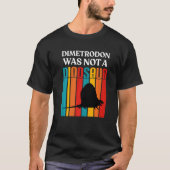 Paläontologie für Erwachsene Dinosaurier Dimetrodo T-Shirt (Vorderseite)