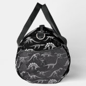 Paläontologie-Halloween-Dinosaurierfossilien Duffle Bag (Rechts)
