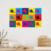 Paläontologie Pop Art Poster (Küche)