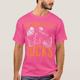 Paläontologie Rocks Lustige Paläontologie T-Shirt