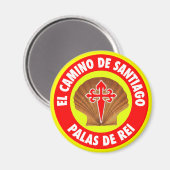 Palas De Rei Magnet (Vorderseite/Rückseite)