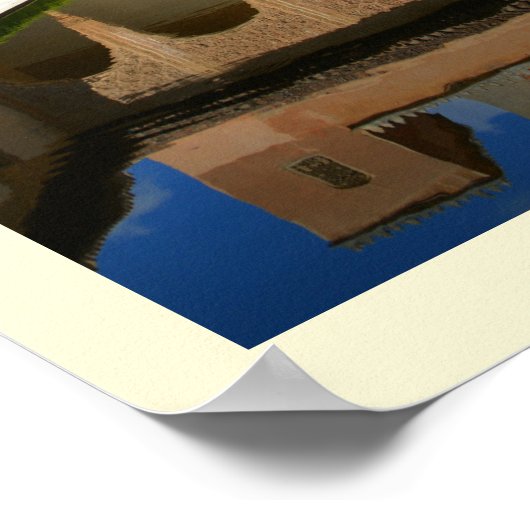 Palast Alhambra Poster (Ecke)