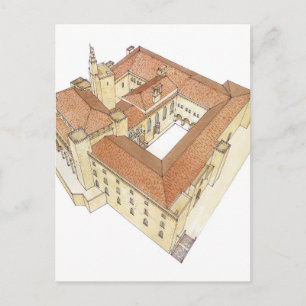 Palast Almudaina Royal. Palma de Mallorca Spanien Postkarte