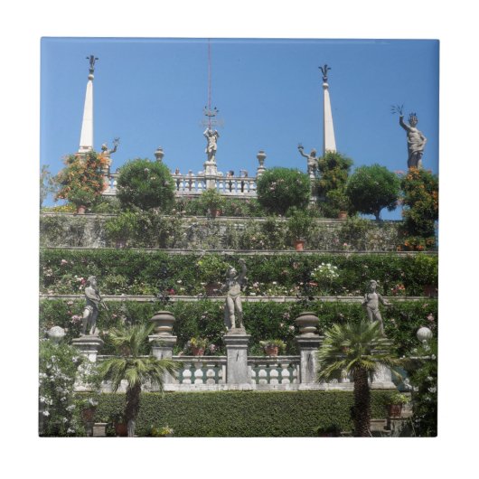 Palast Borromeo in Stresa, Italien Fliese (Vorderseite)