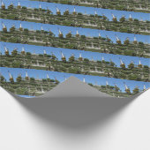 Palast Borromeo in Stresa, Italien Geschenkpapier (Ecke)