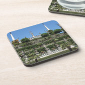 Palast Borromeo in Stresa, Italien Getränkeuntersetzer (Linke Seite)