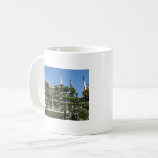 Palast Borromeo in Stresa, Italien Kaffeetasse (Vorderseite Links)
