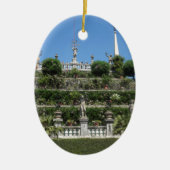 Palast Borromeo in Stresa, Italien Keramik Ornament (Vorne)