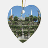 Palast Borromeo in Stresa, Italien Keramik Ornament (Links)