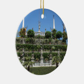 Palast Borromeo in Stresa, Italien Keramikornament (Rechts)