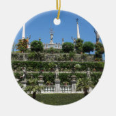 Palast Borromeo in Stresa, Italien Keramikornament (Vorne)