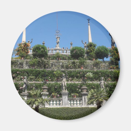 Palast Borromeo in Stresa, Italien Magnet (Vorne)