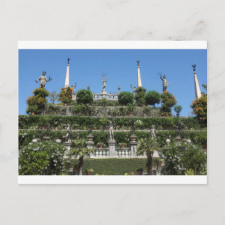 Palast Borromeo in Stresa, Italien Postkarte