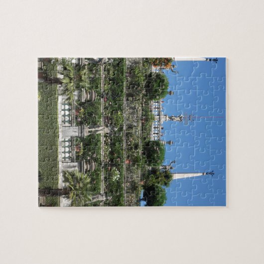 Palast Borromeo in Stresa, Italien Puzzle (Horizontal)