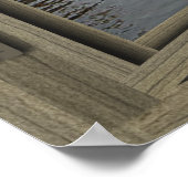 Palast der bildenden Künste durch ein offenes Fens Poster (Ecke)