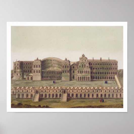 Palast der Caesars, Rom, aus "Le Costume Anci" Poster (Vorne)