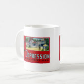 Palast der Depression Kaffeetasse (Vorderseite Links)