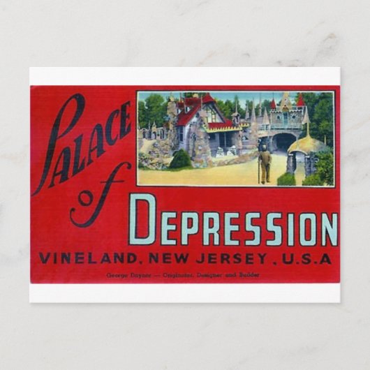 Palast der Depression Postkarte (Vorderseite)