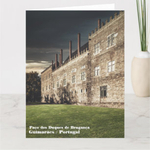 Palast der Duques von Braganza Dankeskarte